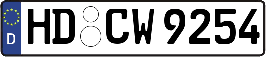 HD-CW9254