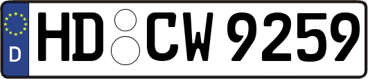 HD-CW9259