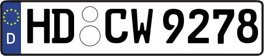 HD-CW9278