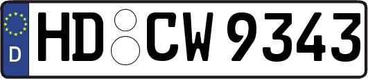 HD-CW9343