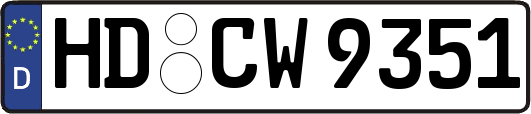 HD-CW9351