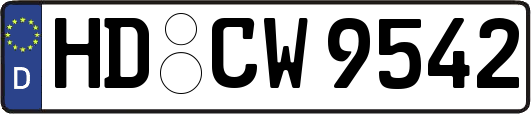 HD-CW9542