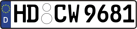 HD-CW9681