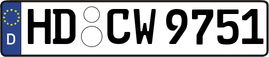 HD-CW9751