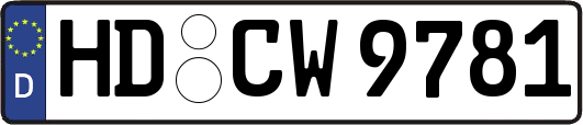 HD-CW9781