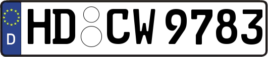 HD-CW9783