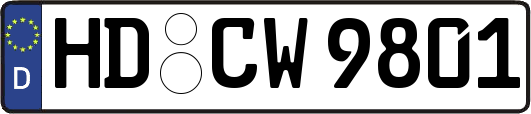 HD-CW9801
