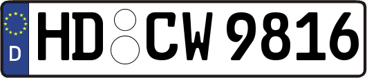 HD-CW9816