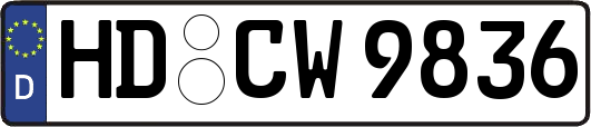 HD-CW9836