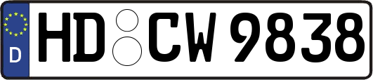 HD-CW9838