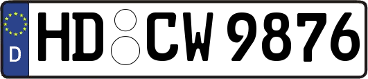 HD-CW9876