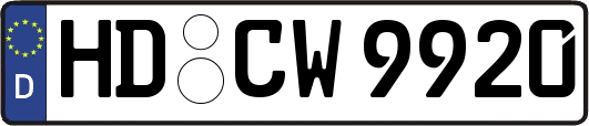 HD-CW9920