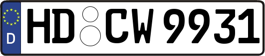 HD-CW9931
