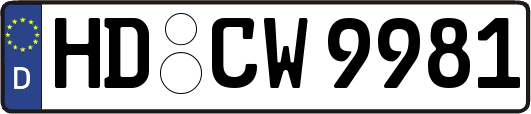 HD-CW9981