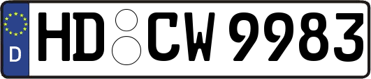 HD-CW9983