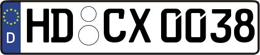 HD-CX0038