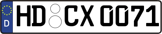 HD-CX0071