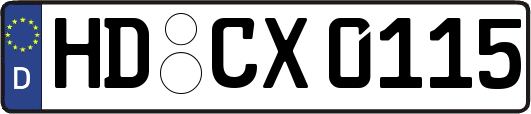 HD-CX0115