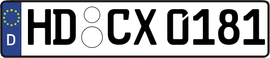 HD-CX0181