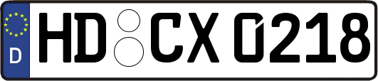 HD-CX0218