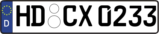 HD-CX0233