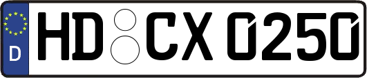 HD-CX0250