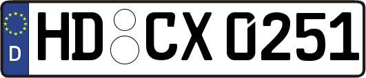 HD-CX0251