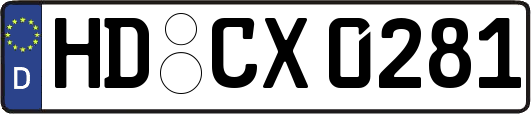 HD-CX0281