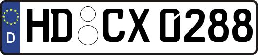 HD-CX0288