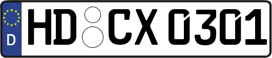HD-CX0301