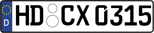 HD-CX0315