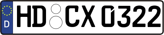 HD-CX0322