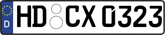 HD-CX0323