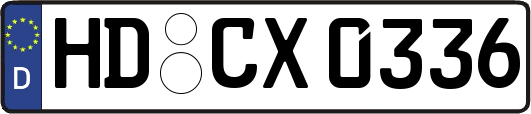 HD-CX0336