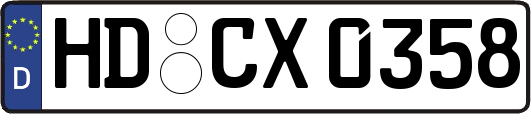 HD-CX0358