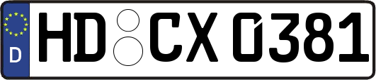 HD-CX0381