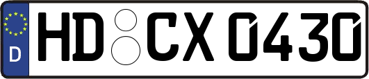 HD-CX0430