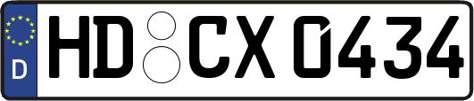 HD-CX0434