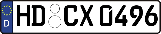 HD-CX0496