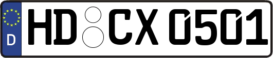 HD-CX0501
