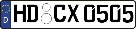 HD-CX0505