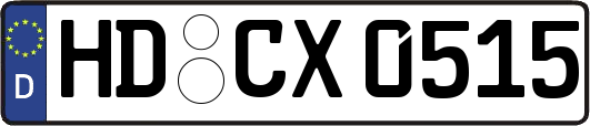 HD-CX0515