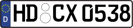 HD-CX0538