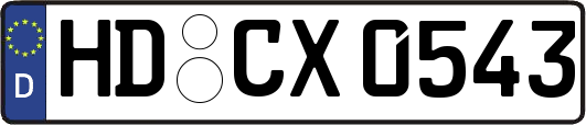 HD-CX0543