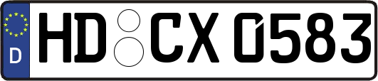 HD-CX0583