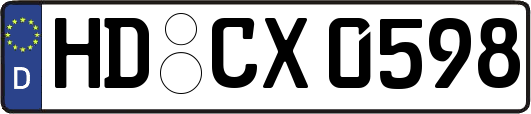 HD-CX0598