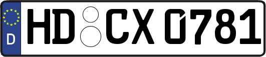 HD-CX0781