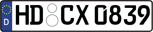 HD-CX0839