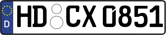 HD-CX0851