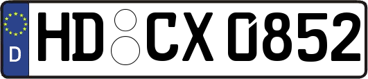HD-CX0852